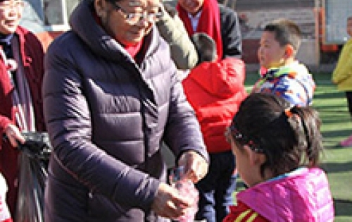 我会领导到北京市房山区博识学校慰问